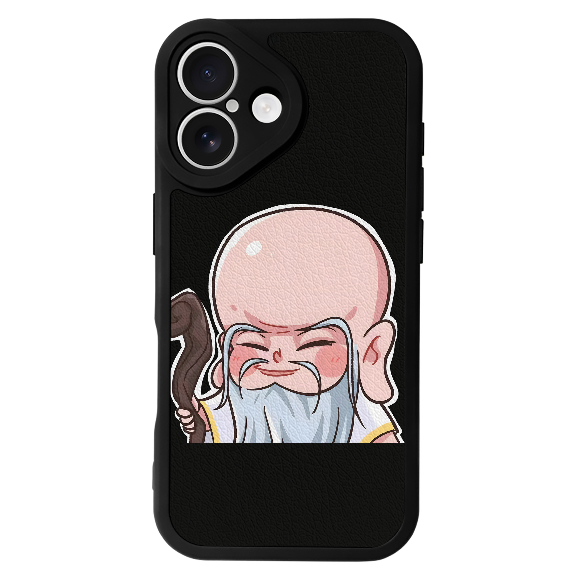 （画像用） Ne Zha 2 ナタ 魔童の大暴れ 【iPhone 16シリーズ対応】シリコンスマホケース（レザー調） 材質：シリコン
